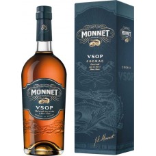 Коньяк MONNET VSOP ординарный 4 года 40%, п/у, 0.7л в магазинах Лента