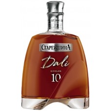 Коньяк СТАРЕЙШИНА DALI старый КС 10 лет 40%, 0.5л в магазинах Лента