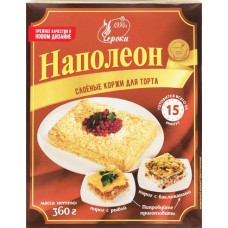 Коржи слоеные ЧЕРОКА Наполеон, 360г в магазинах Лента