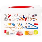 Коробка универсальная БЫТПЛАСТ Multi Box, 2 секции, 2л и 3л, с ручкой и декором Арт. 4312334