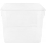 Ящик для хранения БЫТПЛАСТ Кристалл 34л, высокий, 40x33,5x31,5 Арт. 4312815