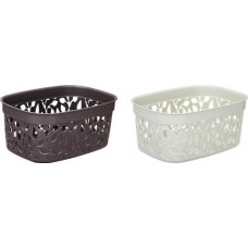 Коробка IDEA Флора 3л, белый ротанг, французский серый Арт. М2361 в магазинах Лента