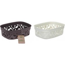 Коробка IDEA Флора 1л, белый ротанг, французский серый Арт. М2360 в магазинах Лента