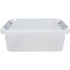 Ящик ПОЛИМЕРБЫТ Профи комфорт, с крышкой, 23л Арт. 4379400 в магазинах Лента