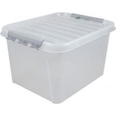 Ящик ПОЛИМЕРБЫТ Профи комфорт, с крышкой, 36л Арт. 4379500 в магазинах Лента