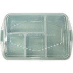 Контейнер-органайзер HOMECLUB с вкладкой 27см, пластик Арт. JDFP-2