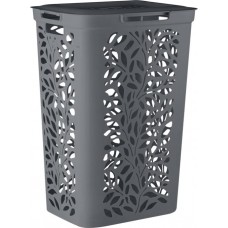 Корзина для белья ПОЛИМЕРБЫТ Leaves, 60л, Арт. 434890795 в магазинах Лента
