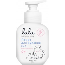Пенка для купания детская LULU 2в1, 0+, 250мл в магазинах Лента