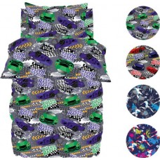 Комплект постельного белья 1,5-спальный для мальчика HOMECLUB Kids наволочка 50х70см в магазинах Лента Комплект постельного белья 1,5-спальный для мальчика HOMECLUB Kids наволочка 50х70см в магазинах Лента