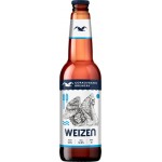Пиво светлое ГОРЬКОВСКАЯ ПИВОВАРНЯ Weizen нефильтрованное, пастеризованное неосветленное, 5%, 0.44л