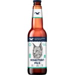 Пиво светлое ГОРЬКОВСКАЯ ПИВОВАРНЯ Bohemian Pils нефильтрованное, пастеризованное неосветленное, 5,2%, 0.44л