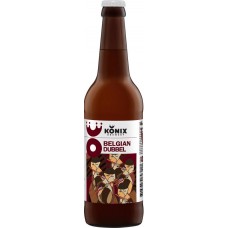 Напиток пивной KONIX BELGIAN Dubbel пастеризованный 6,2%, 0.5л в магазинах Лента
