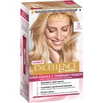Краска для волос EXCELLENCE 9 Очень светло-русый, 176мл Краска для волос EXCELLENCE 9 Очень светло-русый, 176мл