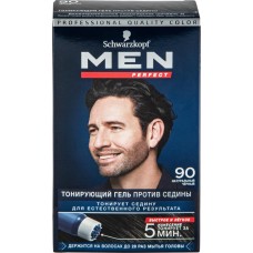 Гель тонирующий для волос мужской MEN PERFECT 90 Натуральный черный, 80мл в магазинах Лента Гель тонирующий для волос мужской MEN PERFECT 90 Натуральный черный, 80мл в магазинах Лента