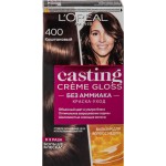 Краска-уход для волос CASTING CREME GLOSS 400 Каштан, без аммиака, 180мл