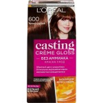 Краска-уход для волос CASTING CREME GLOSS 600 Темно-русый, без аммиака, 180мл Краска-уход для волос CASTING CREME GLOSS 600 Темно-русый, без аммиака, 180мл