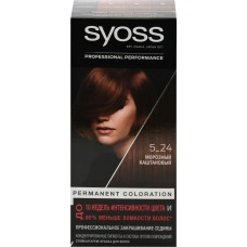 Краска для волос SYOSS Color 5–24 Морозный каштановый, 115мл в магазинах Лента
