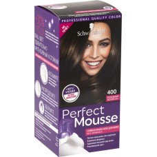Краска-мусс для волос PERFECT MOUSSE 400 Темный каштан, 92.5мл в магазинах Лента