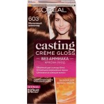 Краска-уход для волос CASTING CREME GLOSS 603 Молочный шоколад, без аммиака, 180мл Краска-уход для волос CASTING CREME GLOSS 603 Молочный шоколад, без аммиака, 180мл
