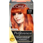 Краска для волос PREFERENCE Feria P78 Паприка Очень интенсивный медный, 174мл Краска для волос PREFERENCE Feria P78 Паприка Очень интенсивный медный, 174мл