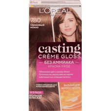 Краска-уход для волос CASTING CREME GLOSS 780 Ореховый мокко, без аммиака, 180мл в магазинах Лента