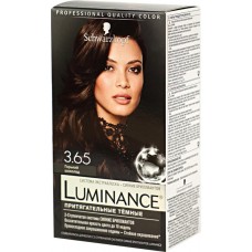 Краска для волос SCHWARZKOPF Luminance Color 3.65 Горький шоколад, 165мл в магазинах Лента