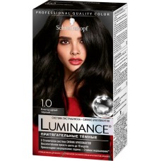 Краска для волос SCHWARZKOPF Luminance Color 1.0 Благородный черный, 165мл в магазинах Лента