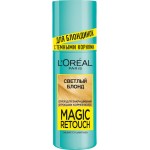Спрей тонирующий для мгновенного закрашивания отросших корней L'OREAL Magic Retouch Светлый блонд, 75мл Спрей тонирующий для мгновенного закрашивания отросших корней L'OREAL Magic Retouch Светлый блонд, 75мл