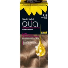 Краска для волос OLIA 7.13 Золотистый русый, 112г в магазинах Лента