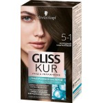 Краска для волос ГЛИСС КУР 5–1 Холодный каштановый, 165мл