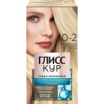 Краска для волос ГЛИСС КУР 10–2 Натуральный холодный блонд, 165мл