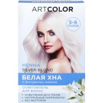 Хна для осветления волос АРТКОЛОР Белая, с экстрактом белого лимона, 30г Хна для осветления волос АРТКОЛОР Белая, с экстрактом белого лимона, 30г