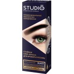 Краска для бровей и ресниц STUDIO Черная, 30мл Краска для бровей и ресниц STUDIO Черная, 30мл