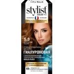 Крем-краска для волос STYLIST COLOR PRO Гиалуроновая, стойкая Золотистый каштан, 115мл Крем-краска для волос STYLIST COLOR PRO Гиалуроновая, стойкая Золотистый каштан, 115мл