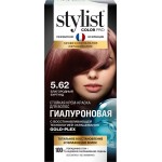 Крем-краска для волос STYLIST COLOR PRO Гиалуроновая, стойкая Благородный бургунд, 115мл Крем-краска для волос STYLIST COLOR PRO Гиалуроновая, стойкая Благородный бургунд, 115мл