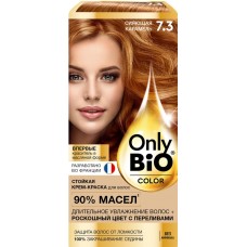 Краска для волос ONLY BIO COLOR 7.3 Сияющая карамель, 115мл в магазинах Лента