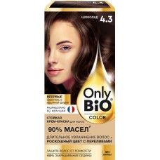 Краска для волос ONLY BIO COLOR 4.3 Шоколад, 115мл в магазинах Лента