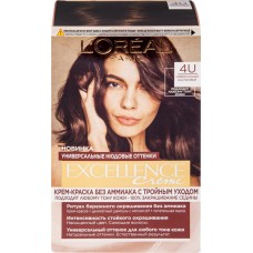 Краска для волос L'OREAL Paris Excellence Creme 4U универсальный каштановый, 192мл в магазинах Лента