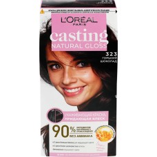 Краска для волос L'OREAL Natural Gloss 323 Горький шоколад, 183,64г в магазинах Лента