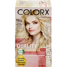 Краска для волос COLORX 10.10 Светлый блондин, 115мл в магазинах Лента