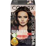 Краска для волос COLORX 6.0 Темный русый, 115мл Краска для волос COLORX 6.0 Темный русый, 115мл