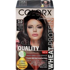 Краска для волос COLORX 3.0 Темный коричневый, 115мл в магазинах Лента