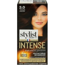 Крем-краска для волос STYLIST COLOR PRO Intense 3.0 Темный каштан, 118мл в магазинах Лента Крем-краска для волос STYLIST COLOR PRO Intense 3.0 Темный каштан, 118мл в магазинах Лента