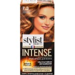 Крем-краска для волос STYLIST COLOR PRO Intense 7.3 Сияющая карамель, 118мл Крем-краска для волос STYLIST COLOR PRO Intense 7.3 Сияющая карамель, 118мл