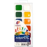 Краски акварельные ЛУЧ Классика, 12 цветов, без кисти Арт. 19С 1286-08