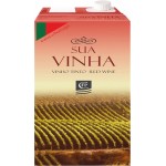 Вино SUA VINHA ординарное красное сухое, 1л