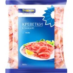 Креветки замороженные ЛЕНТА в панцире 70/90, 800г Креветки замороженные ЛЕНТА в панцире 70/90, 800г