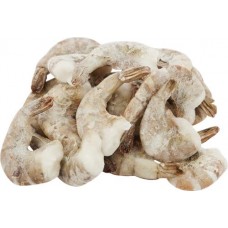 Креветки свежемороженые, в панцире без головы 21/25, весовые в магазинах Лента