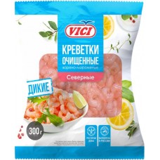 Креветки северные замороженные VICI очищенные 200/300, 300г в магазинах Лента