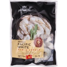 Креветки свежемороженые PREMIUM CLUB в панцире без головы 21/25, 700г в магазинах Лента